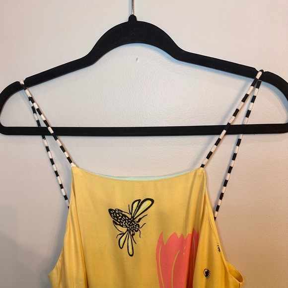 FARM Rio toucan mini dress with dainty rope straps - Picture 2 of 5